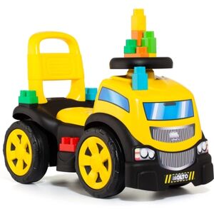 MOLTO Porteur enfant jouet camion 3en1 rouge