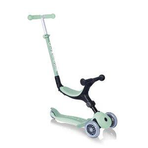 GLOBBER Trottinette enfant 3 roues pliable evolutive Go Up Plus Eco pistache