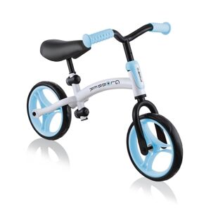 GLOBBER Draisienne enfant Go Bike Duo blanc bleu pastel