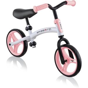 GLOBBER Draisienne enfant Go Bike Duo blanc rose pastel