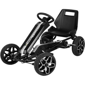 KETTLER Kart à pédales enfant Kettcar noir