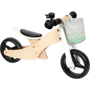 small foot® Tricycle draisienne enfant bois vert sauge