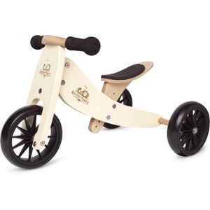 Kinderfeets® Tricycle draisienne enfant evolutif 2en1 Tiny Tot, bois creme