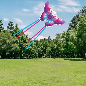 Sports Fun Club Énorme cerf-volant en tissu en forme de papillon, facile à voler, jeu d'extérieur, grand géant pour parc - Publicité