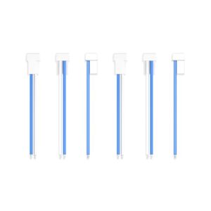BETAFPV 6pcs BT2.0 U Cable Pigtail with 50mm 22AWG Male Connector, 180° U-Shaped, Ultra Light Cable for 1S FPV Micro Whoop Drone Quadcopters like Cetus Meteor Series Drones with BT2.0 Connector - Publicité