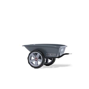 BERG Trailer M pour Kart à pédales Reppy y Compris Towbar Gris 18.24.60.00 - Publicité