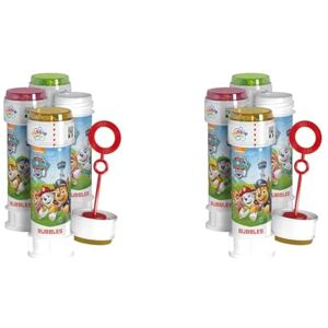 Dulcop Tube de Bulles de Savon modèle Paw Patrol 60 ML, 103693000F (Lot de 2) - Publicité