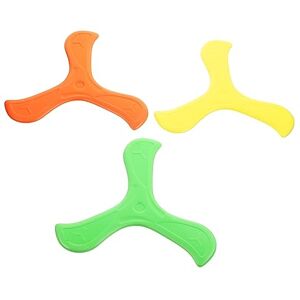 ABOOFAN 3 Pièces Sports De Plein Air Jouets Parent-enfant Boomerang Pour Enfants Boomerang De Sport Boomerang En Mousse Dextérieur Lancer Du Boomerang Jouet Volant Classique Ovni Eva - Publicité