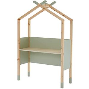 BAÏTA Bureau Enfant tipi Tiny Vert et pin - Publicité