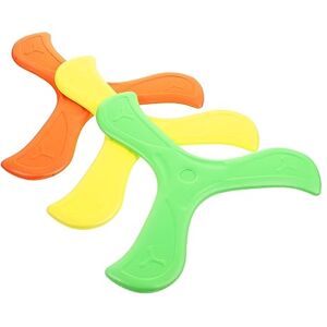 Toyvian 3 Pièces Jouets Volants Pour Enfants Fileuses Volantes Boomerangs à Capture Nouveauté Jouets Pour Enfants Sport De Boomerang Retour Des Boomerangs Eva Classique Parent-enfant Ovni - Publicité