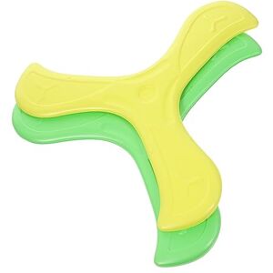 TOYANDONA 2 Pièces Attraper Jouet Boomerang Débutant Jouet Volant Lancer Du Boomerang Jouet De Lancer De Boomerang Set De Jeu Boomerang Jouets De Camp Enfant Eva Extérieur Fléchettes - Publicité