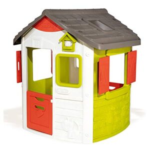 Smoby Maison Neo Jura Lodge Cabane de Jardin Enfant Personnalisable avec Accessoires  810500 Colorée - Publicité