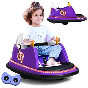 LALAHO Voiture Véhicule électrique Enfant 12V avec télécommande à 2,4  GHz,V. Max. 2,8 Km/h télécommande Effets sonores : : Jeux et Jouets