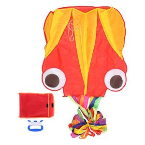 Xirfuni Cerfs-volants, cerf-volant de cerf-volant de forme animale en plein air 4 mètres pour enfant pour le jeu(Red yellow tube color tail) - Publicité