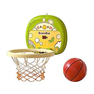 Panier de basket pour enfants Panneau de basket-ball intérieur But de basket-ball pour tous les âges Arrière-cour - Publicité