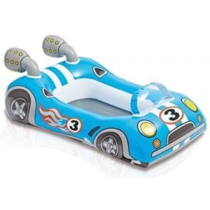 Intex Bleu Voiture De Course Gonflable Pour Enfants Ride-on Piscine Cruiser Plage Flotteur Jouet - Publicité