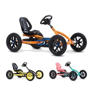 BERG kart à pédales Buddy B-Orange   Go-Kart pour enfants, Sìege Réglable et roue libre, Roues Gonflables , Jouets d'enfants de 3-8 ans - Publicité