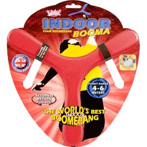 Wicked - Intérieur et extérieur Indoor Booma Red   The World's Best Return Sports Boomerang   Made from Soft and Safe Memorang Foam, WKIND-R, Rouge - Publicité