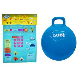 Ludi Ballon sauteur bleu 45 cm au meilleur prix sur