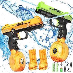 VATOS Pistolet Jouet, 2 Packs Mini Pistolet Jouet Infrarouge pour Enfants  avec Badges, Pistolet Jouet 2 Joueurs intérieur extérieur,Activité de  Groupe Jouet pour 4+ Ans garçons et Filles : : Jeux et Jouets