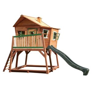 Axi Grande cabane enfant haute Vert 180x291x435cm