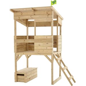 Tp Toys Cabane sur pilotis enfant coffre à jouets intégré tower