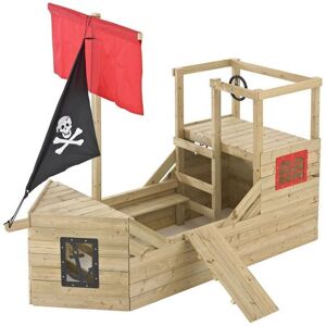 Tp Toys Cabane bateau pirate galleon en bois