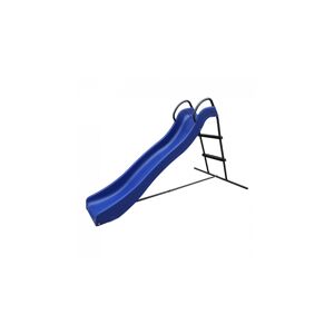 Axi Toboggan d'exterieur bleu sur pied avec echelle 180 cm