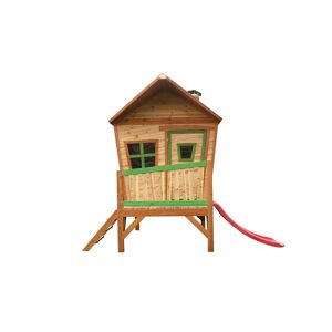 Axi Cabane en bois sur pilotis Marron 1x1x1cm