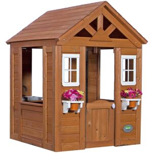 Backyard Maisonnette en bois pour enfant Marron 1x1x1cm