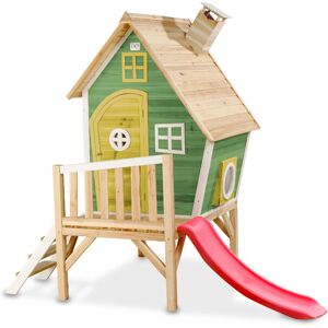 Exit Toys Petite cabane sur pilotis verte