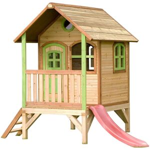 Axi Cabane enfant en bois sur pilotis Marron 1x1x1cm