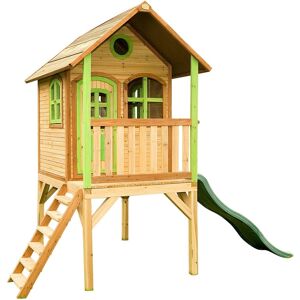 Axi Cabane enfant en bois sur pilotis Marron 1x1x1cm