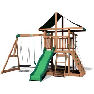 Backyard Aire de jeux en bois de cèdre pour 9 enfants