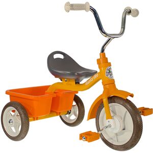 Italtrike Tricycle metal orange avec benne