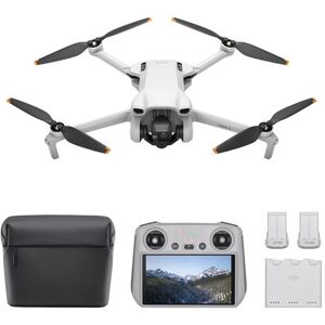 Drone Dji Mini 3 Fly More Combo avec radiocommande smart controller Gris Gris - Publicité