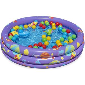 BESTWAY Piscine gonflable avec balles, 102 x 25 cm 52466