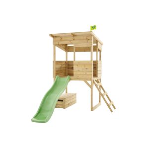 TP Toys Cabane en bois pour enfant avec toboggan – TP Treetops - Publicité