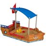 KidKraft Bac à sable original bateau pirate