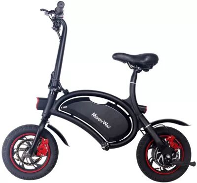 Moovway Draisienne MOOVWAY E-Moov B3 Noir