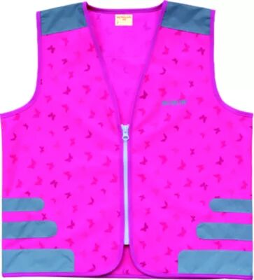 Wowow Gilet réfléchis WOWOW rose pour enfant -