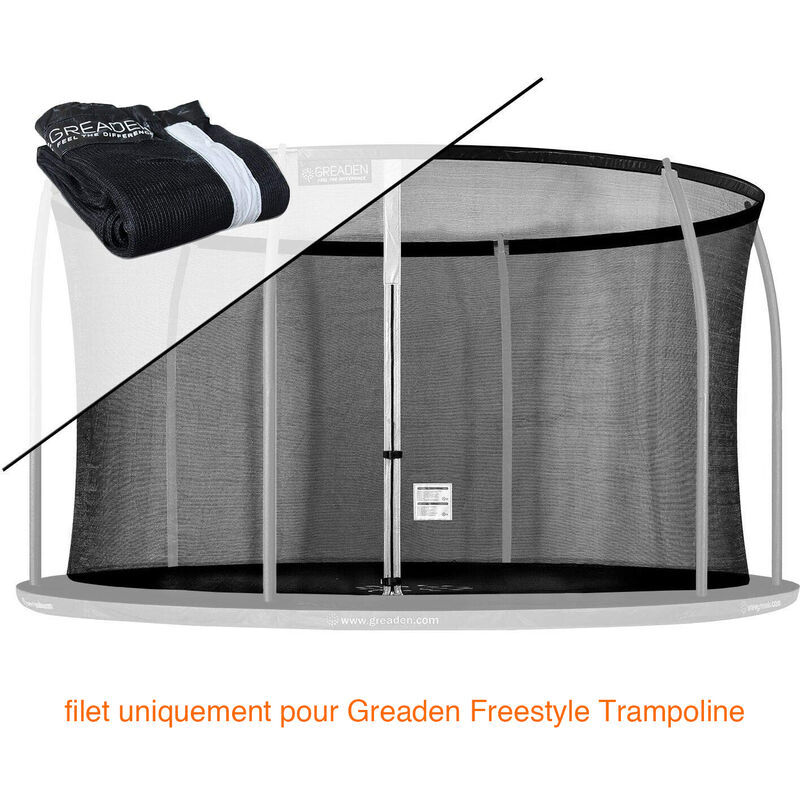 Greaden - Filet de sécurité [PAS Trampoline entier] et Protection 180cm