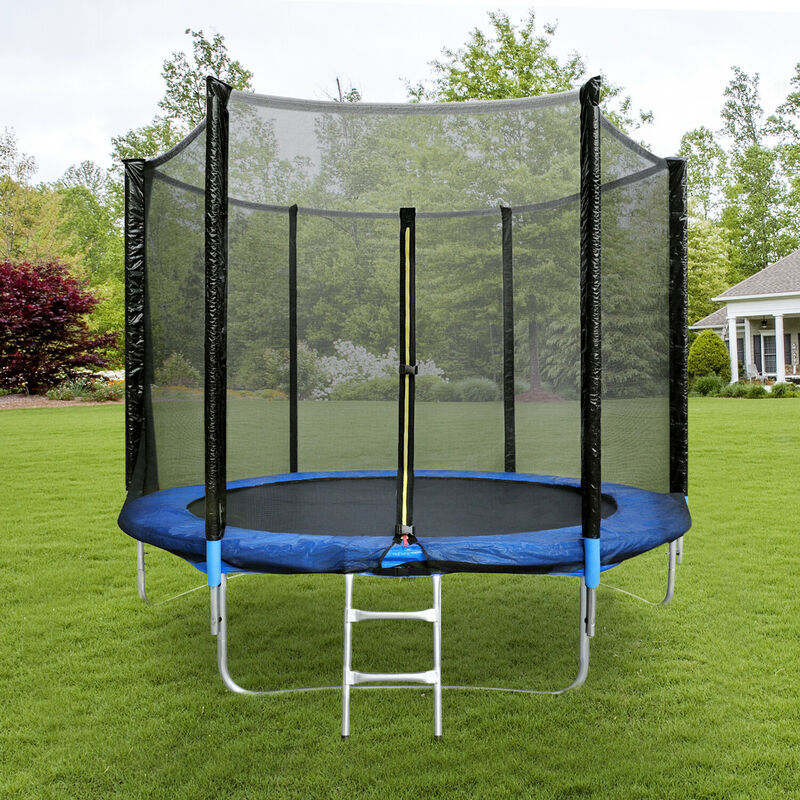 Youthup - Trampoline avec filet de protection 305 cm jouet enfant sport