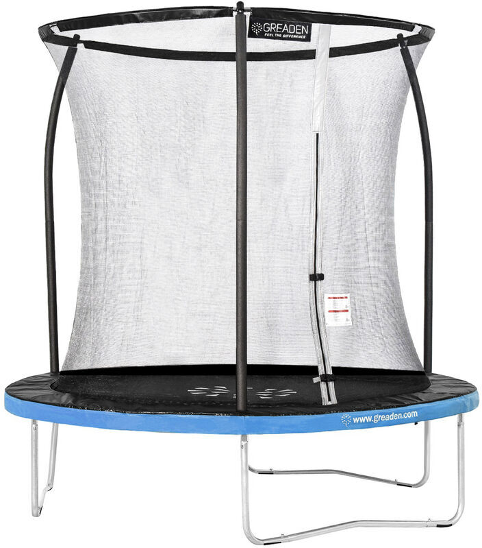 GREADEN Trampoline de jardin Freestyle Bleu 250 fitness extérieur Ø