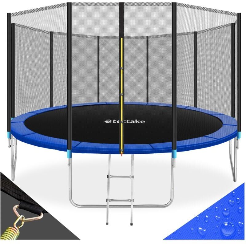 TECTAKE Trampoline Garfunky - trampoline d´extérieur, trampoline de jardin,