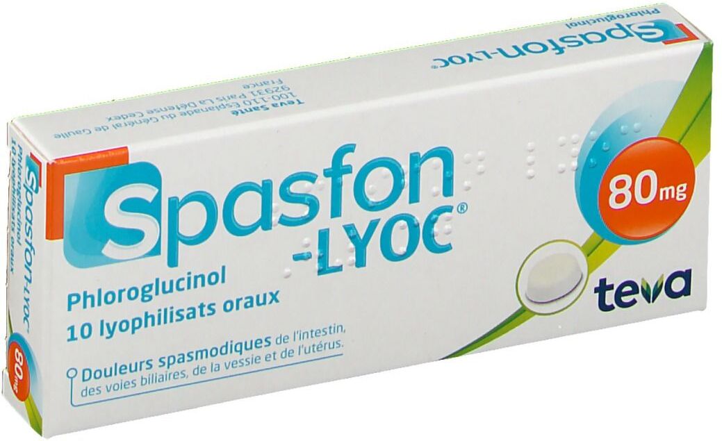 Spasfon-Lyoc® 80 mg pc(s) comprimés sublinguaux