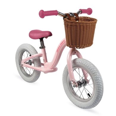 Janod® Draisienne enfant Bikloon Vintage métal rose, panier