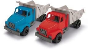 dantoy Camion à benne basculante 45 cm, rouge/bleu