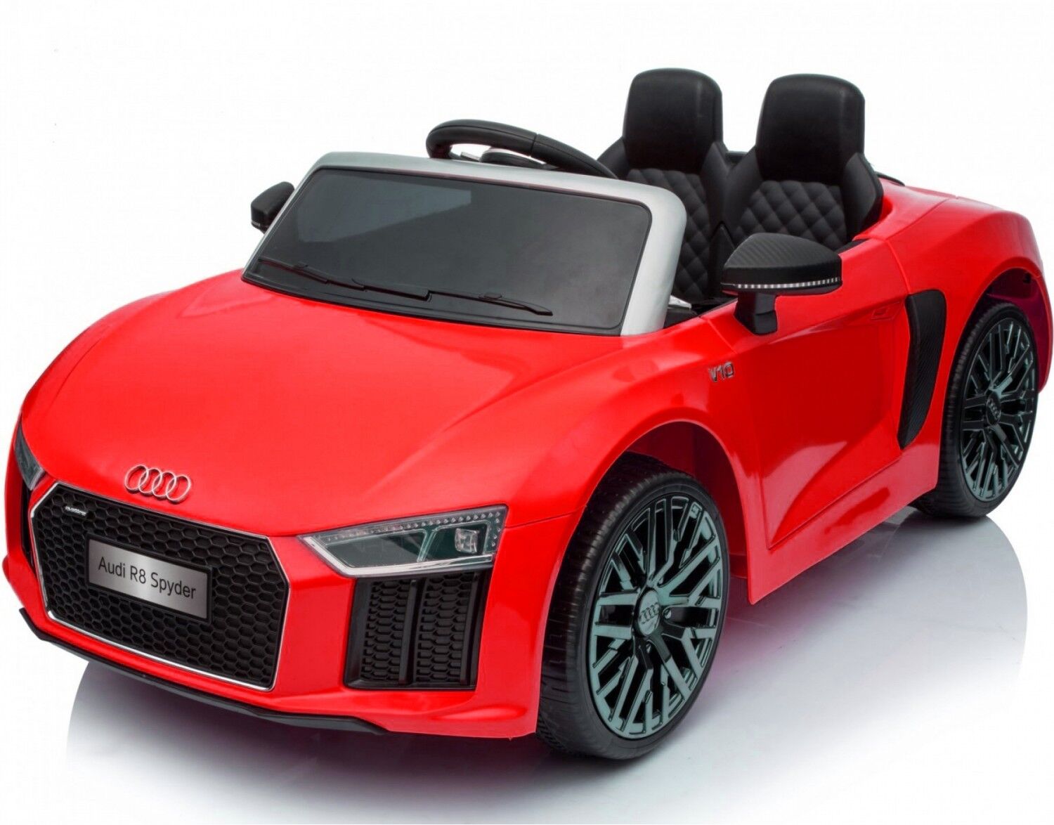 Biker Toys Voiture électrique Biker Toys Audi Spyder R8 Rouge