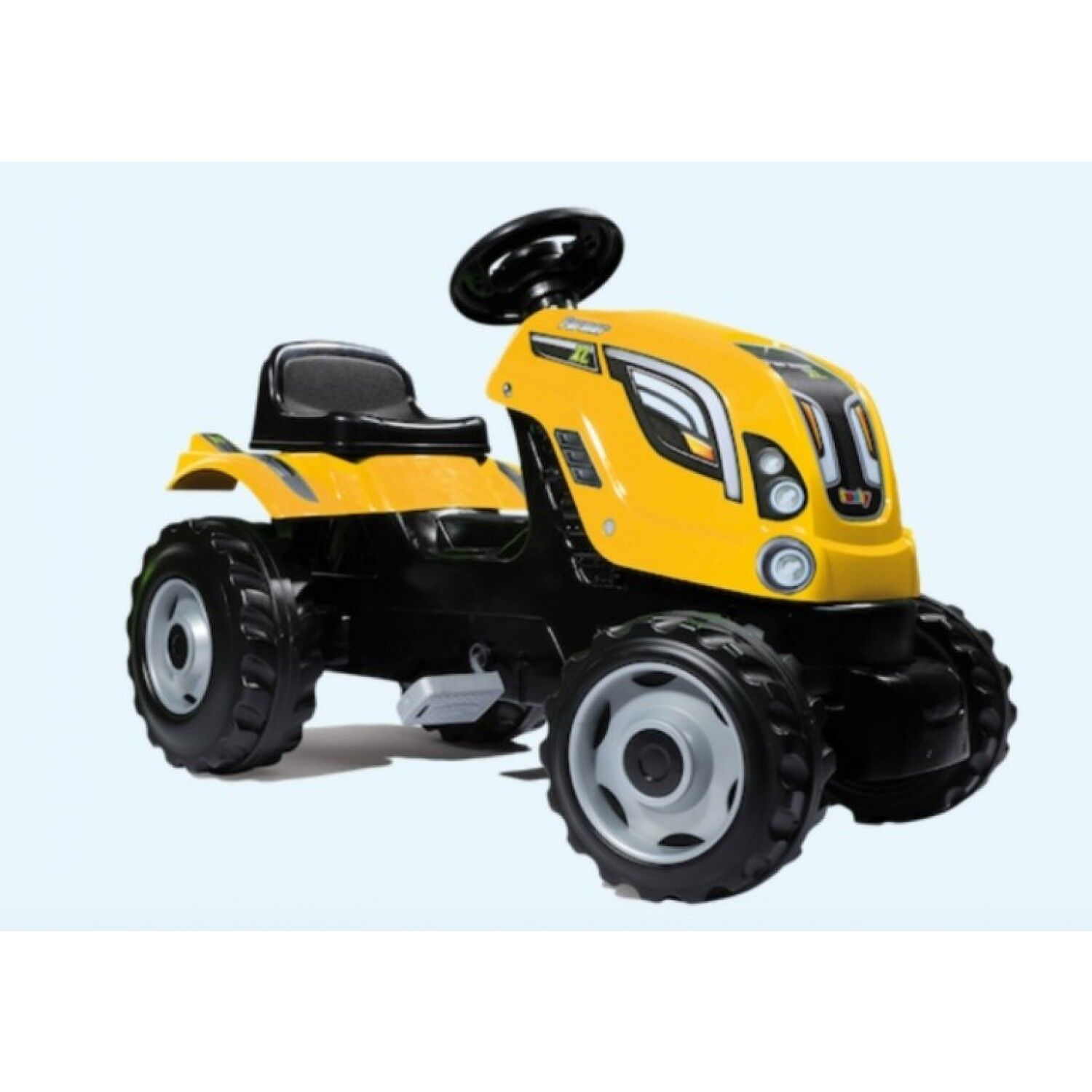 Smoby Tracteur Smoby Jaune Noir